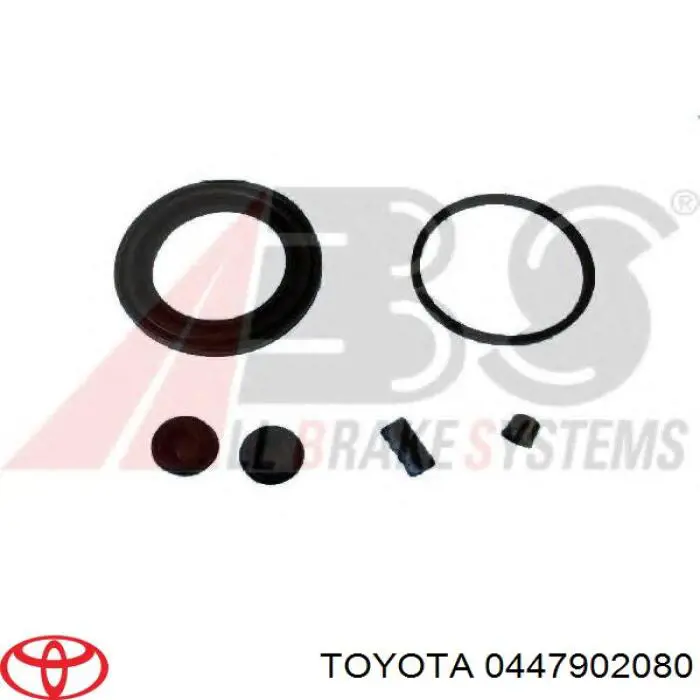 0447902080 Toyota Kit de reparação de suporte do freio dianteiro