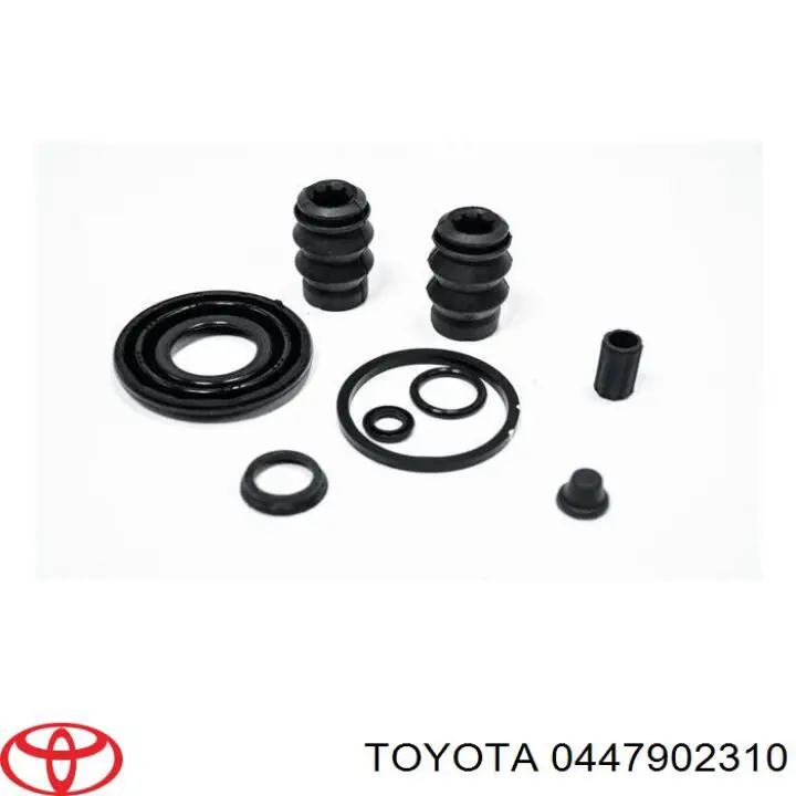 0447902310 Toyota Kit de reparação de suporte do freio traseiro