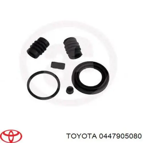 0447905080 Toyota Kit de reparação de suporte do freio traseiro