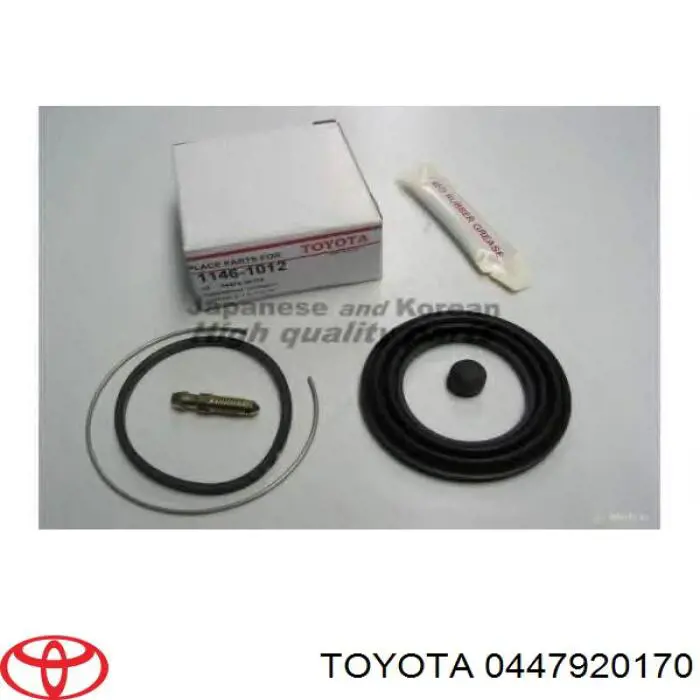 Kit de reparação de suporte do freio dianteiro Toyota 0447920170 preço, a partir de 17,93 USD