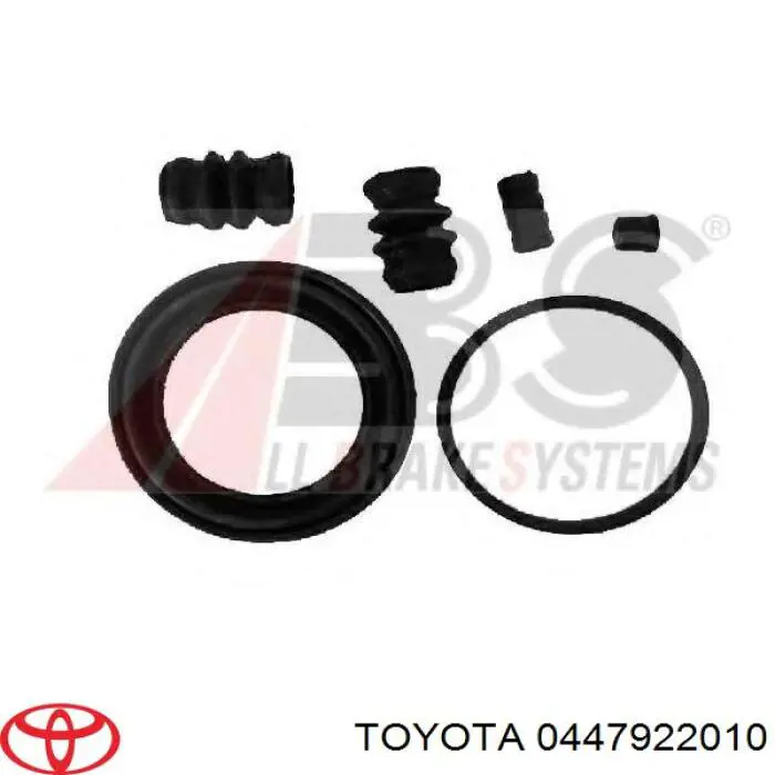 0447922010 Toyota Kit de reparação de suporte do freio dianteiro