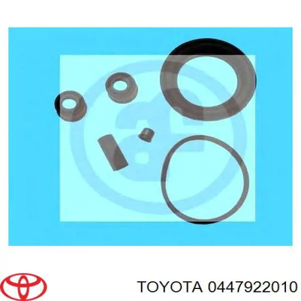 Compre 0447922010 Toyota Kit de reparação de suporte do freio dianteiro