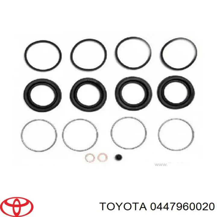 Kit de reparação de suporte do freio dianteiro Toyota 0447960020 preço, a partir de 18,52 USD