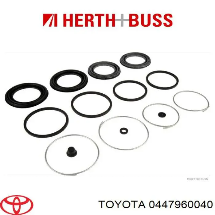 Kit de reparação de suporte do freio dianteiro Toyota 0447960040 preço, a partir de 15,65 USD