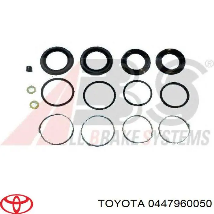 Kit de reparação de suporte do freio dianteiro Toyota 0447960050 preço, a partir de 14,87 USD