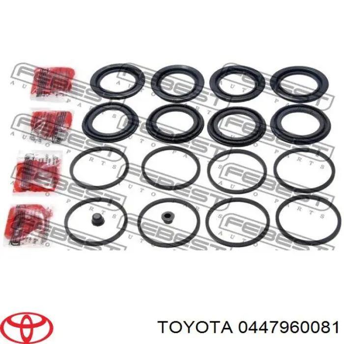 Kit de reparação de suporte do freio dianteiro Toyota 0447960081 preço, a partir de 14,45 EUR
