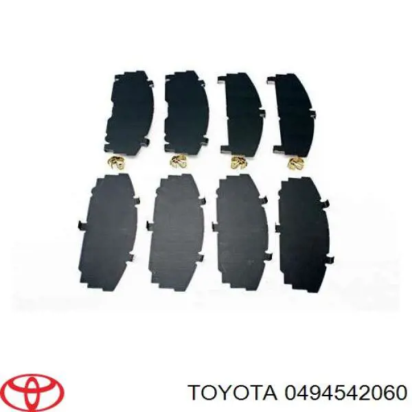 Chapa anti-ruído de fixação do freio de sapata dianteira Toyota 0494542060 preço, a partir de 33,44 USD