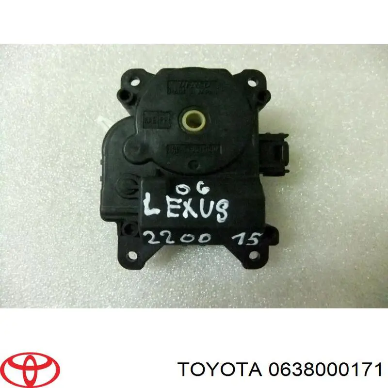 0638000171 Toyota Acionamento de comporta de forno