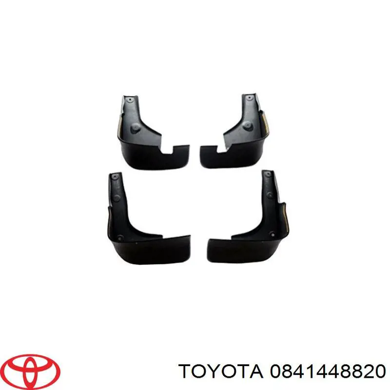 Protetores de lama dianteiros + traseiros, kit para Lexus RX 300/330/350/400H U3
