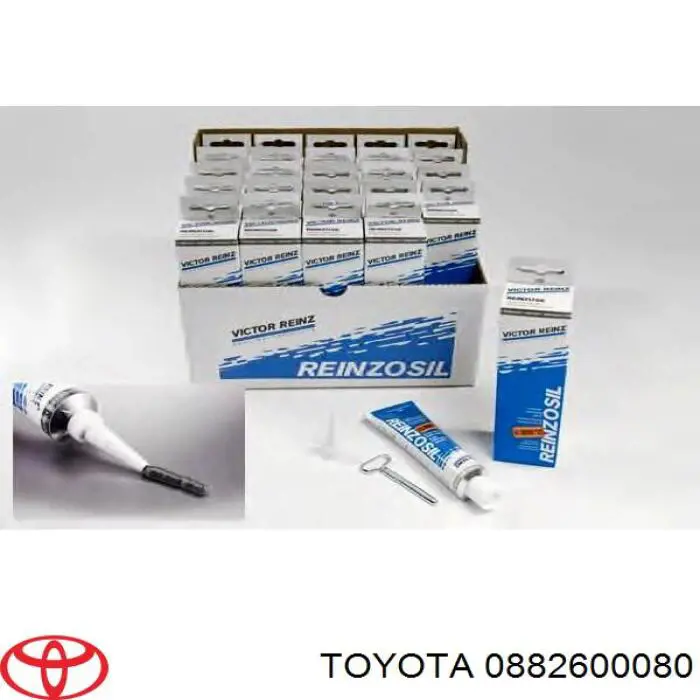 0882600080 Toyota Selante de panela de cárter do motor