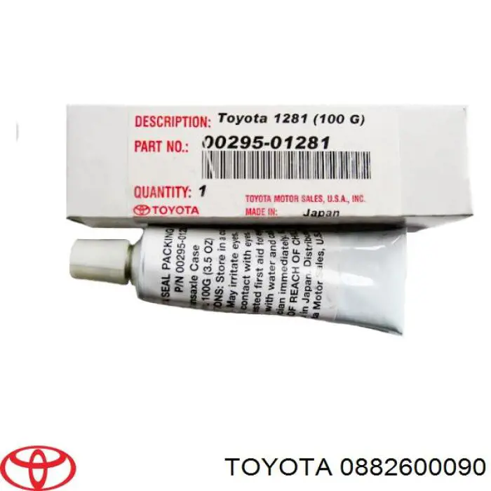 0882600090 Toyota Selante de panela de cárter do motor