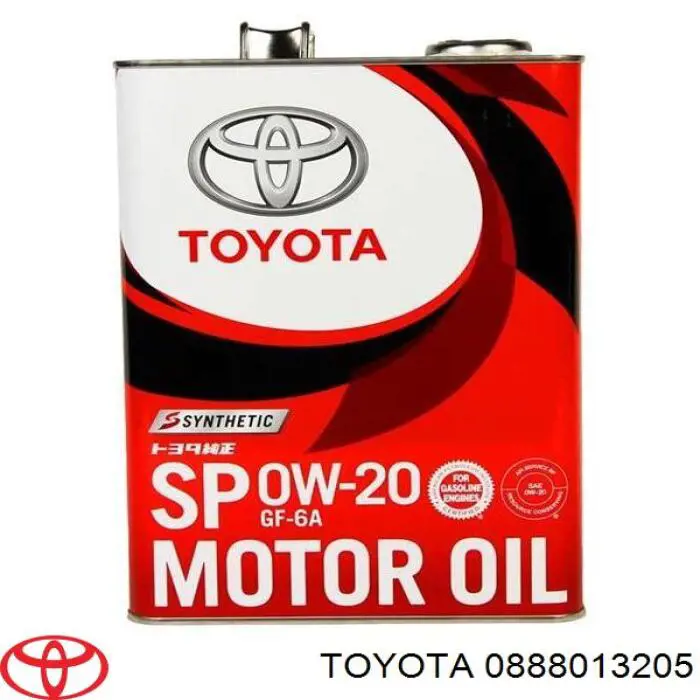 0888013205 Toyota Óleo para motor