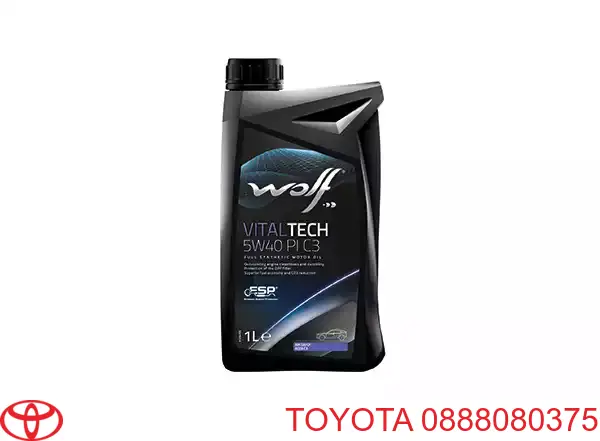 Óleo para motor Toyota 0888080375 preço, a partir de 50,19 USD