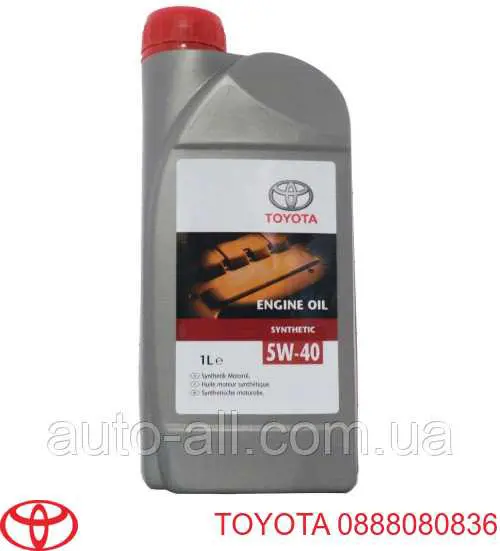 Óleo para motor 0888080836 Toyota