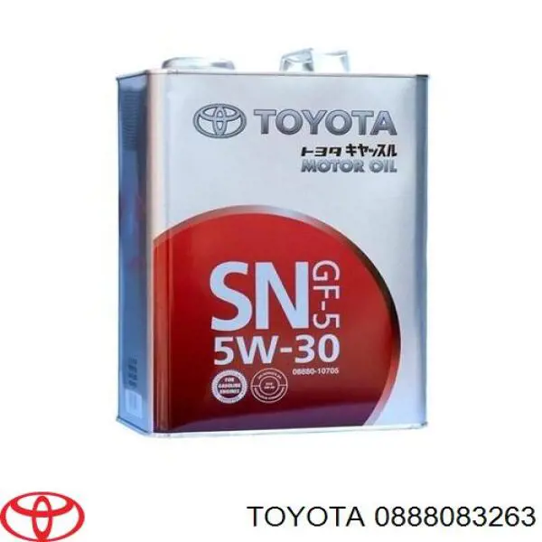 Óleo para motor 0888083263 Toyota