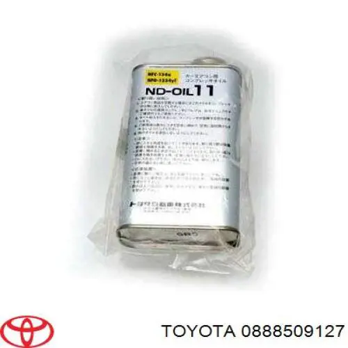 Óleo do compressor de aparelho de ar condicionado 0888509127 Toyota