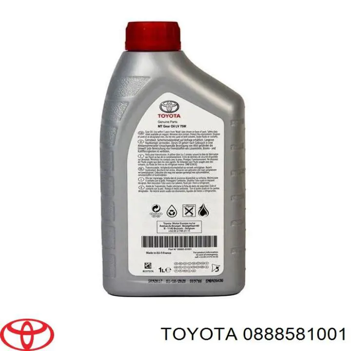 Óleo de transmissão 0888581001 Toyota