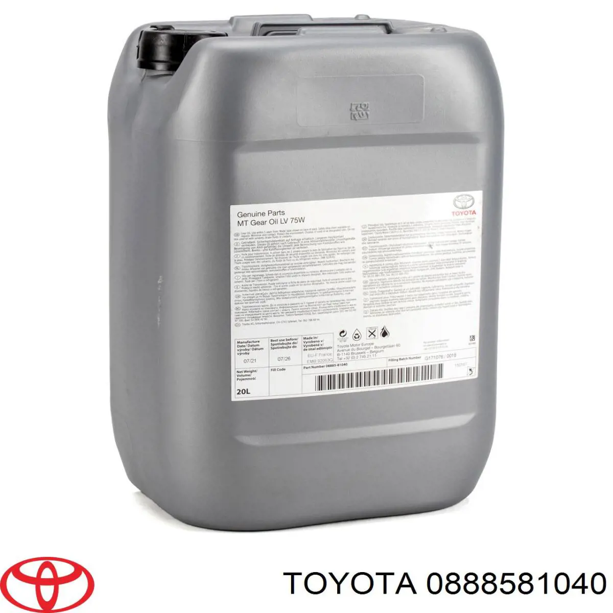 Compre 0888581040 Toyota Óleo de transmissão