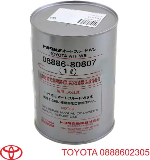 Óleo de transmissão Toyota 0888602305 preço, a partir de 41,65 USD