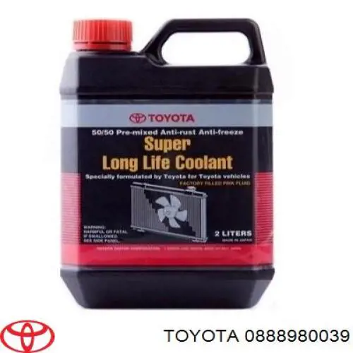 0888980039 Toyota Fluido de esfriamento