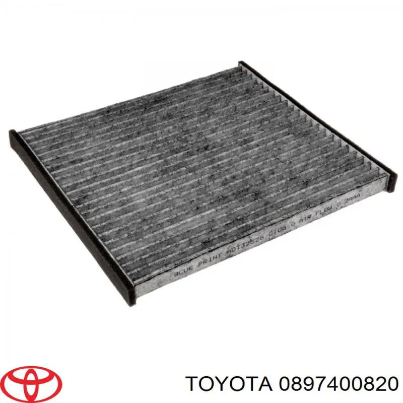 Filtro de salão 0897400820 Toyota