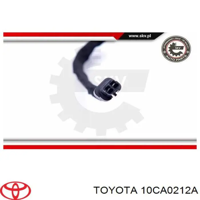 10CA0212A Toyota Sensor traseiro de sinalização de estacionamento (sensor de estacionamento)