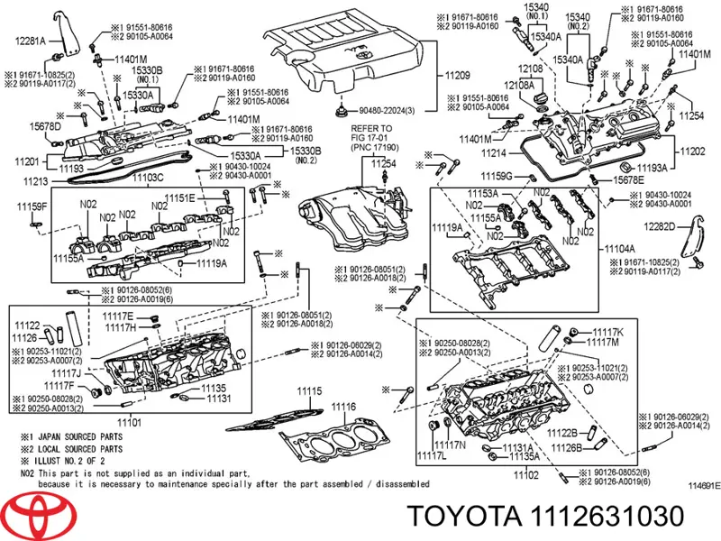 Guia de válvula de escape Toyota 1112631030 preço, a partir de 6,12 USD