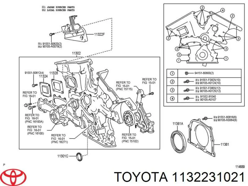  Toyota 1132231021 preço, a partir de 171,79 USD