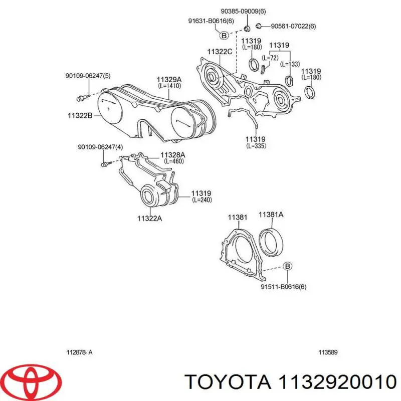  Toyota 1132920010 preço, a partir de 13,26 USD
