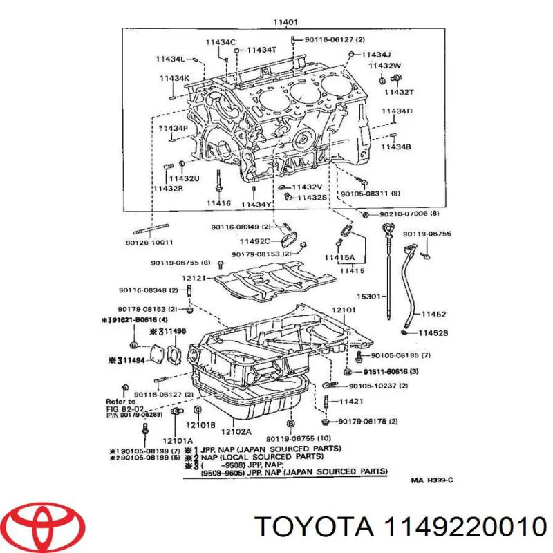 1149220010 Toyota 
