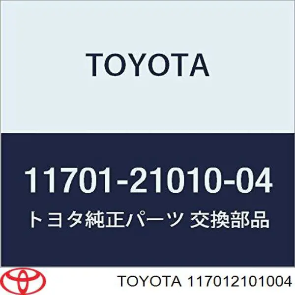 117012101003 Toyota Folhas inseridas principais de cambota, kit, padrão (STD)