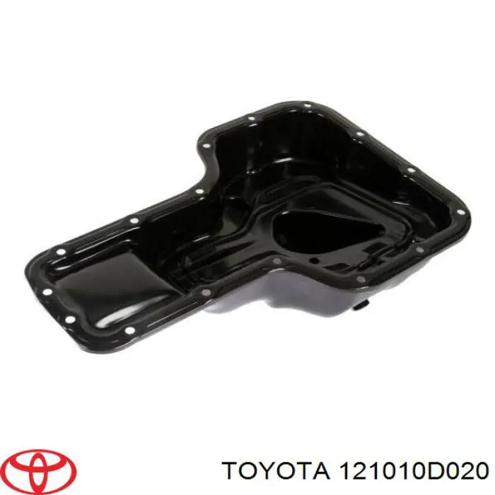 121010D020 Toyota Panela de óleo de cárter do motor
