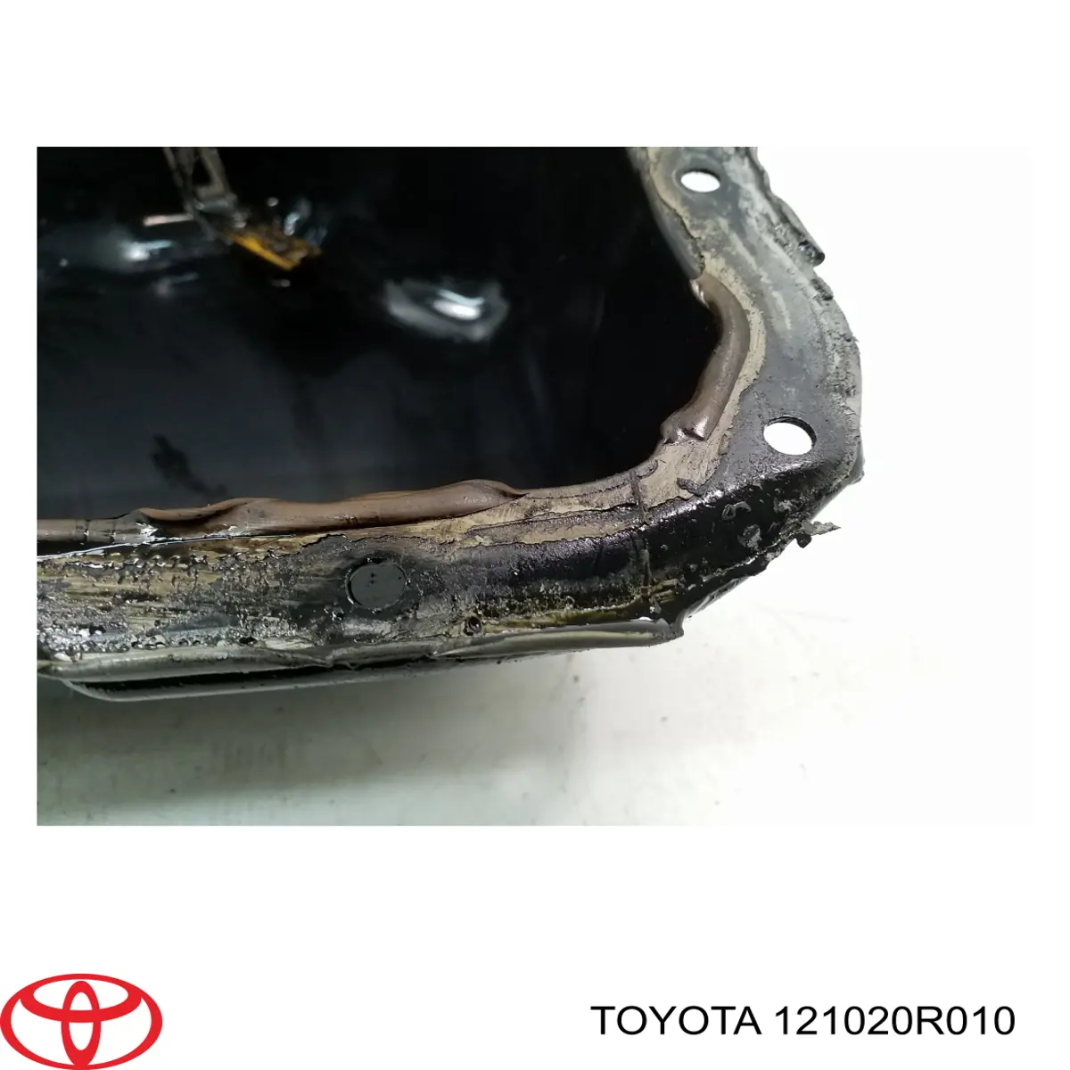 121020R010 Toyota Panela de óleo de cárter do motor