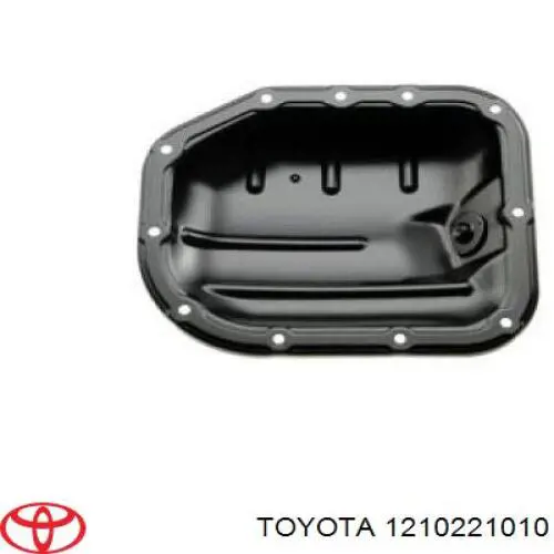 Panela de óleo de cárter do motor Toyota 1210221010 preço, a partir de 26,07 USD