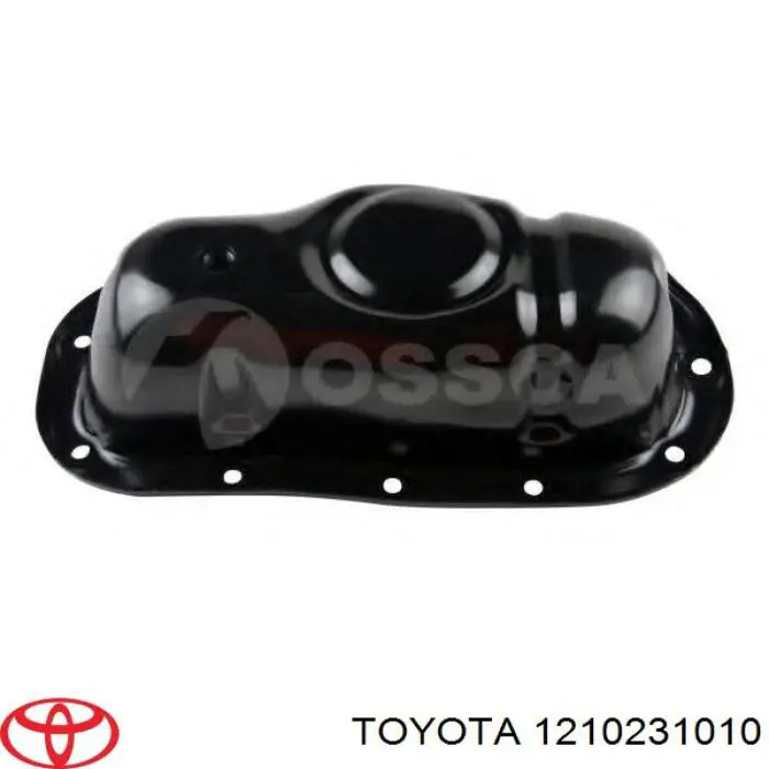 1210231010 Toyota Panela de óleo de cárter do motor, parte inferior