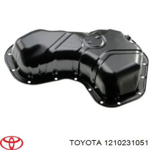 Compre 1210231050 Toyota Panela de óleo de cárter do motor