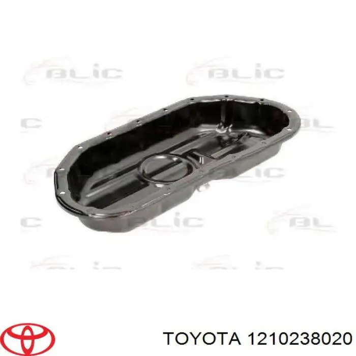 1210238020 Toyota Panela de óleo de cárter do motor