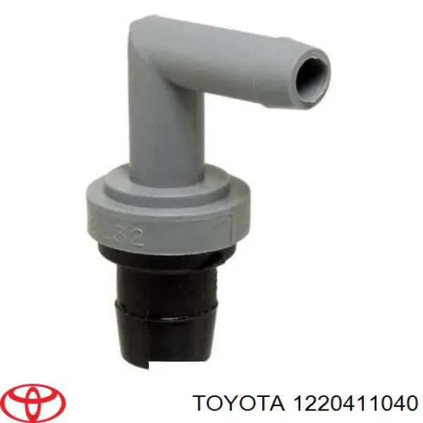 Compre 1220411040 Toyota Válvula PCV de ventilação dos gases de cárter