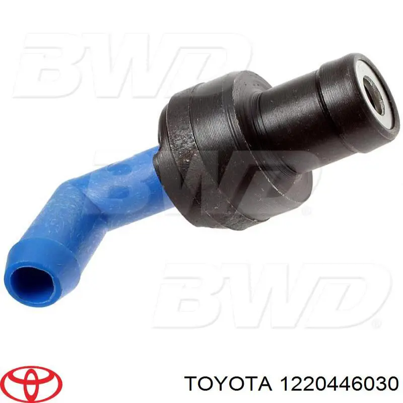 1220446030 Toyota Válvula PCV de ventilação dos gases de cárter