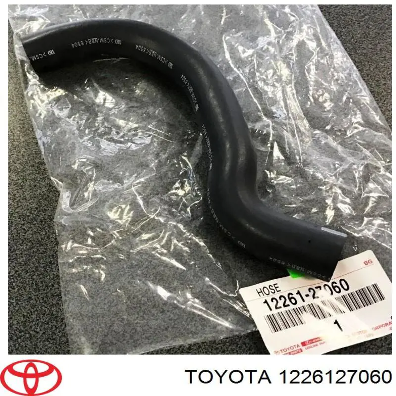 1226127060 Toyota Cano derivado de ventilação de cárter (de separador de óleo)