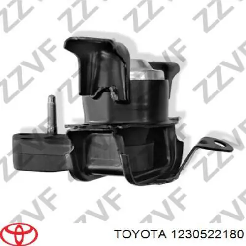 Coxim (suporte) direito de motor 1230522250 Toyota