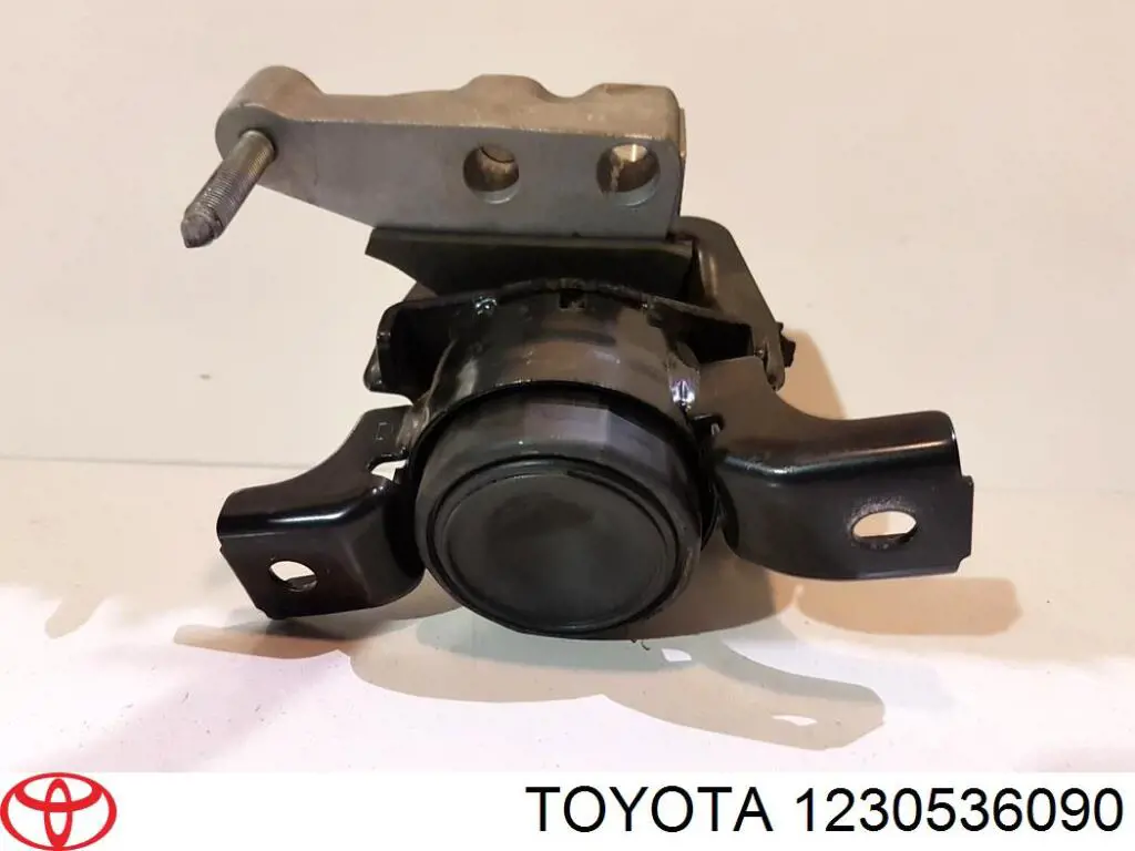1230536090 Toyota Coxim (suporte) direito de motor