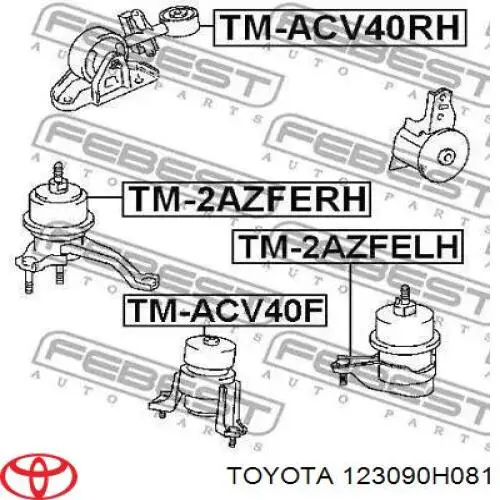  Toyota 123090H080