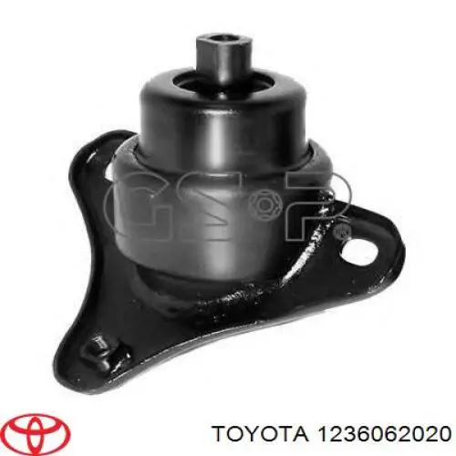 1236062021 Toyota Coxim (suporte) dianteiro de motor