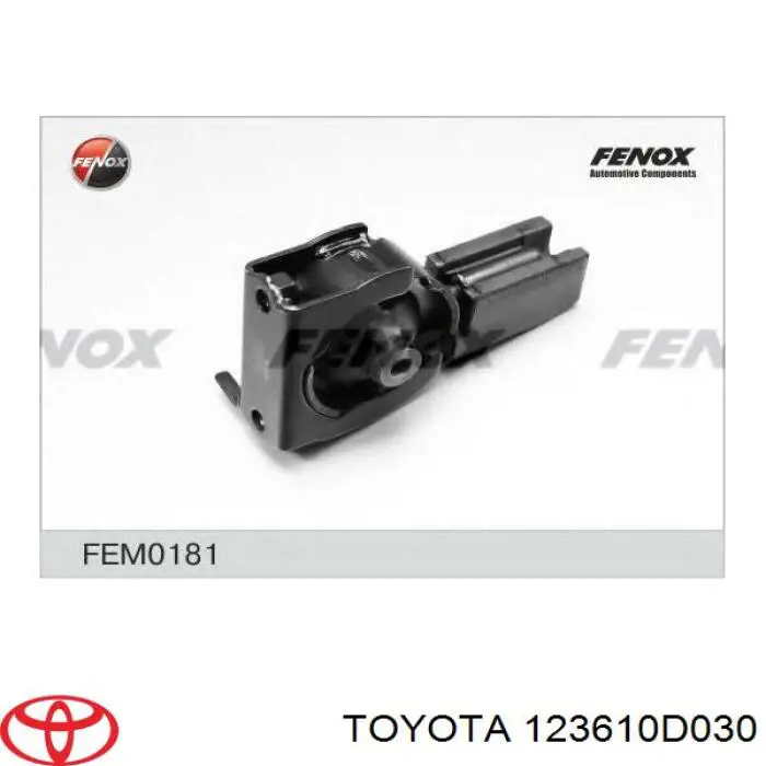 Compre 123610D030 Toyota Coxim (suporte) dianteiro de motor
