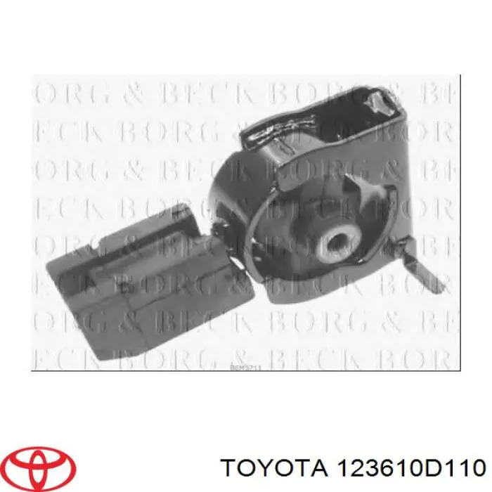 Coxim (suporte) dianteiro de motor Toyota 123610D110 preço, a partir de 39,40 USD