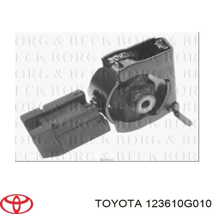 123610G010 Toyota Coxim (suporte) dianteiro de motor