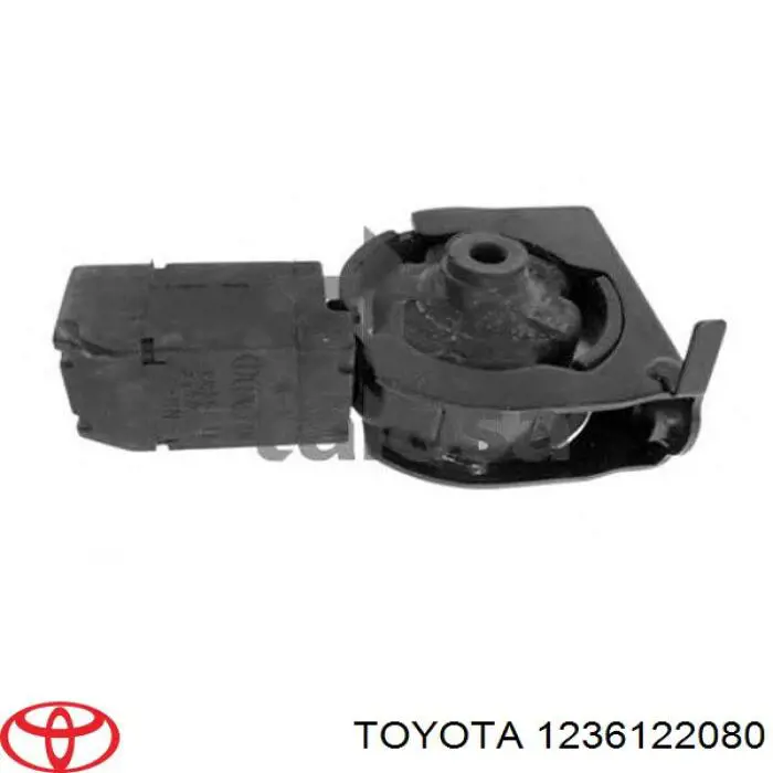 1236122080 Toyota Coxim (suporte) dianteiro de motor