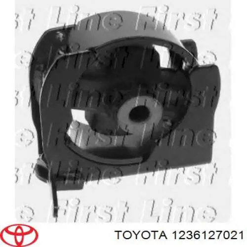 1236127021 Toyota Coxim (suporte) dianteiro de motor