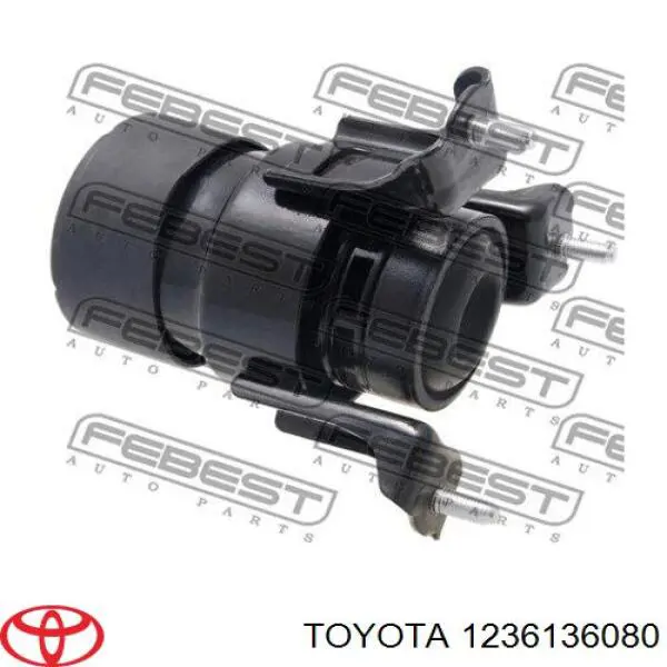 1236136080 Toyota Coxim (suporte) dianteiro de motor